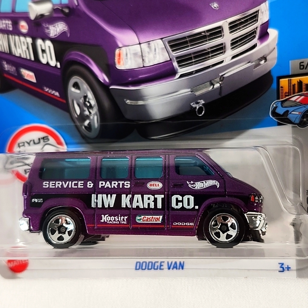 Hot Wheels - Mattel - Dodge Van - Miniature - collectible - Picture 3 of 16